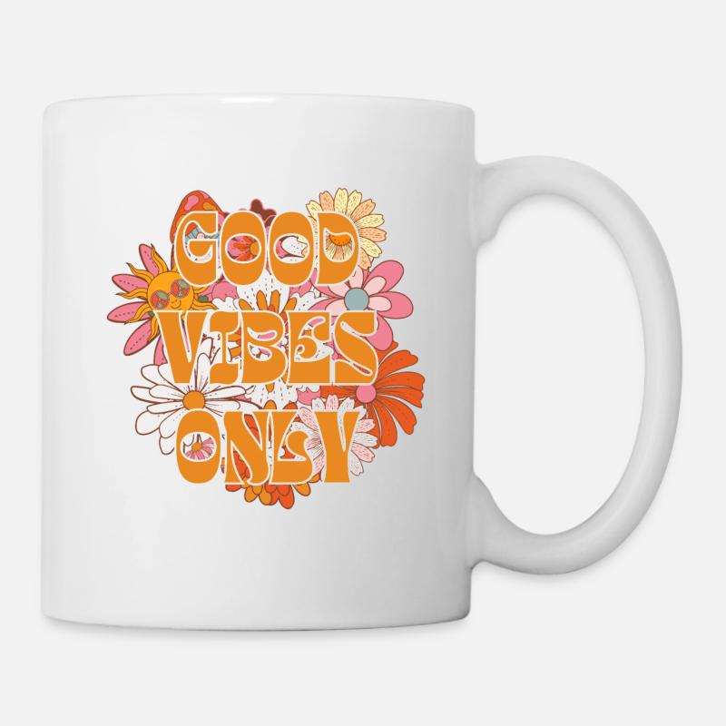 Nur gute Stimmung - Tasse - Weiß