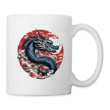 Japanese Dragon - Mug - white - Right
