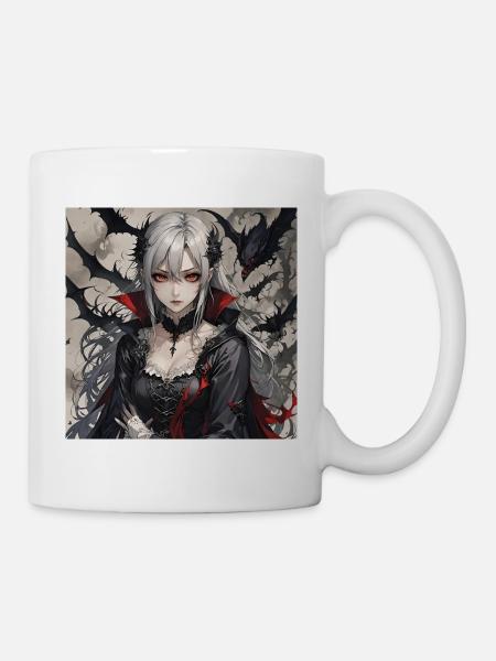 Vierge vampire - Mug blanc - blanc
