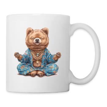 Bear's Deep Meditation - Mug - white - Right