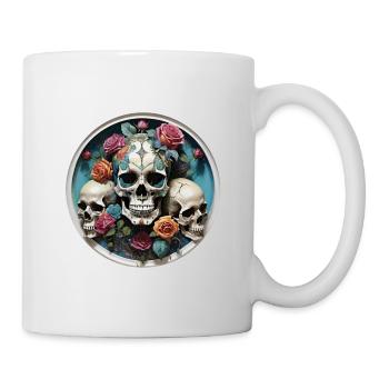 Roses mortes - Mug blanc - blanc - Droite