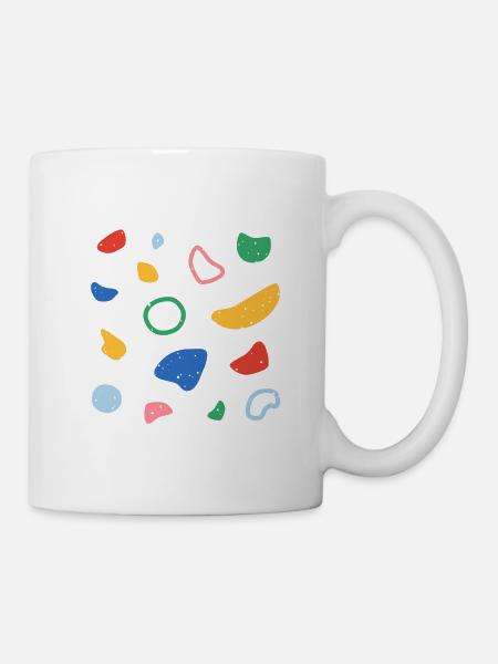 Mur d’escalade Grandes Prises - Mug blanc - blanc
