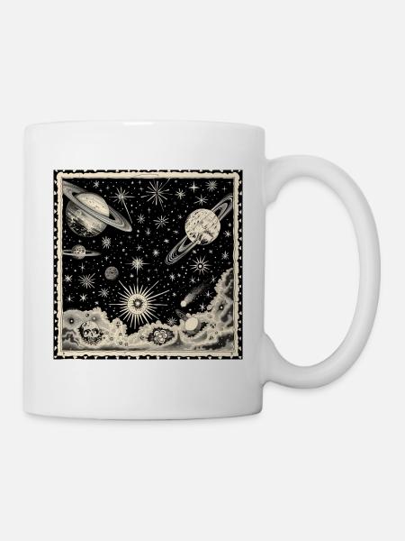 Kosmische Sterblichkeit - Tasse - Weiß