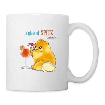 Spitz Spritz - Tasse - Weiß - Rechts