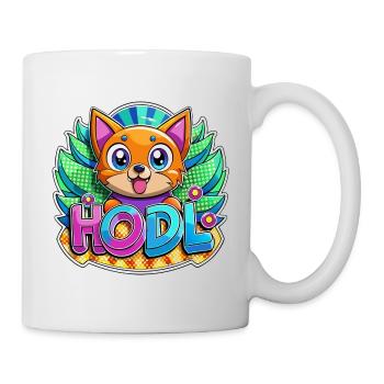 print hodl5 - Tasse - Weiß - Rechts