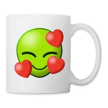 Alien Love Love Aliens Heart Heart Extraterrestrial I - Mug - white - Right