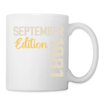 September 1981 - 43rd Anniversary September 1981 - Mug - white - Right
