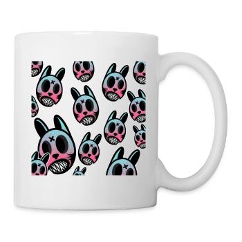 Evil animal skulls - Mug - white - Right
