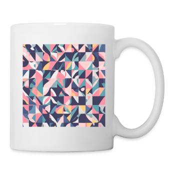 Traummuster 6 - Tasse - Weiß - Rechts