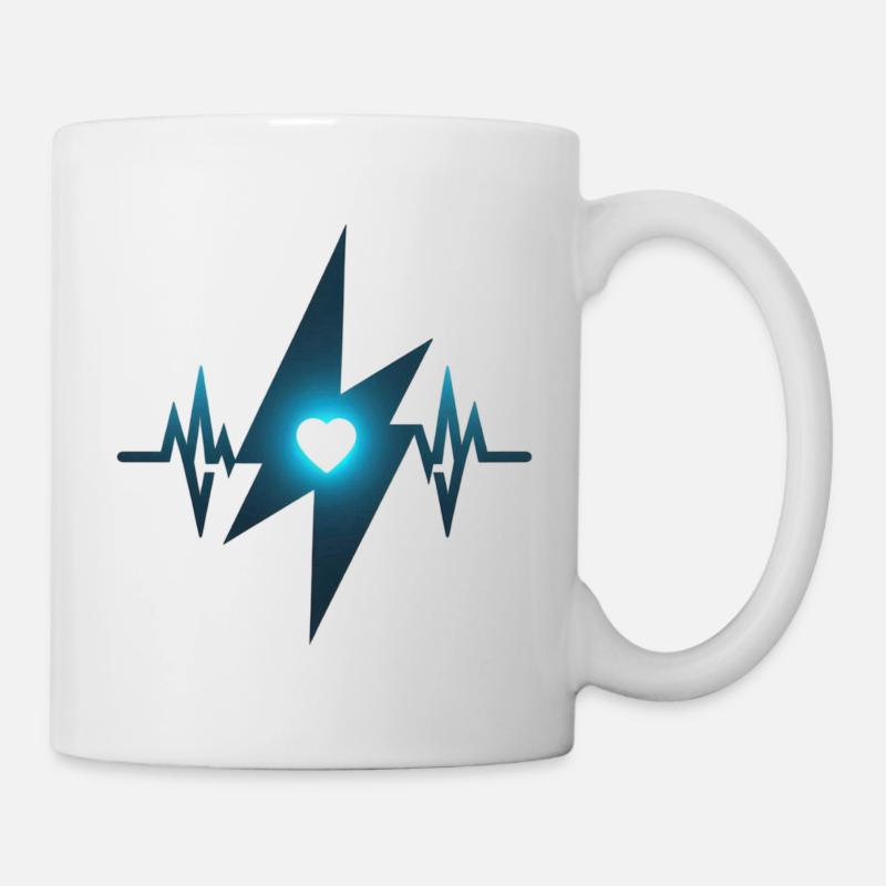 Liebe auf den ersten Blick - Tasse - Weiß