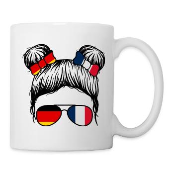 French French Germany France - Mug - white - Right
