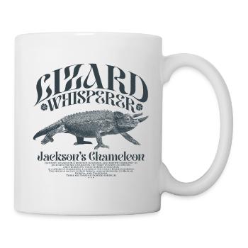 Jackson's Chamäleon Echsenflüsterer - Tasse - Weiß - Rechts