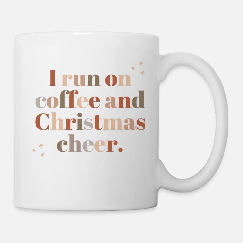 Coffee & Christmas cheer - Mug - white