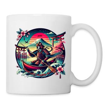 Yukiko Samurai: Canoe - Tasse - Weiß - Rechts