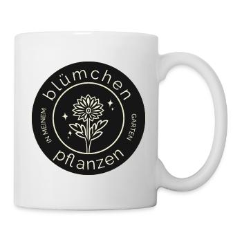 Flower Plants in My Garden - Flowers Design - Mug - white - Right