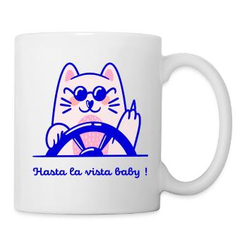Hasta la Vista - Mug blanc - blanc - Droite