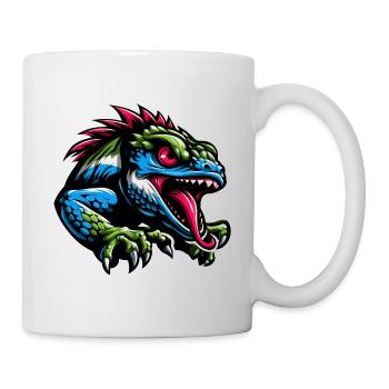 Caméléon - Mug blanc - blanc - Droite