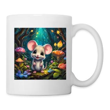 Eine niedliche - Tasse - Weiß - Rechts