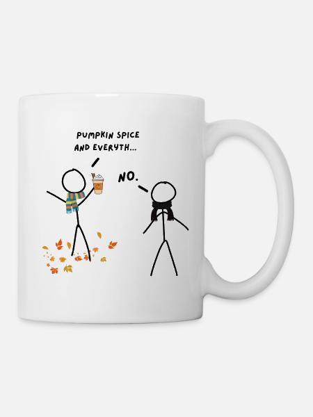 Carl hates Halloween - Mug - white