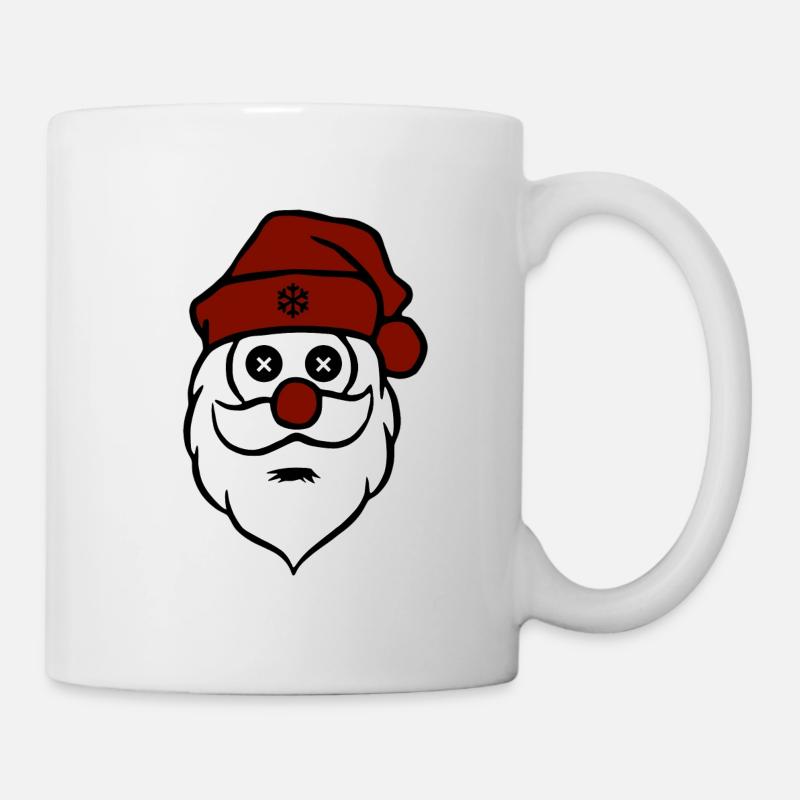 MaMei - un Père Noël assez fou ! - Mug blanc - blanc