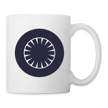 Roue - Mug blanc - blanc - Droite