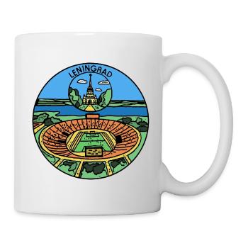Leningrad - Soviet City - Mug - white - Right