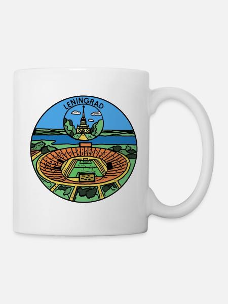 Leningrad - Soviet City - Mug - white