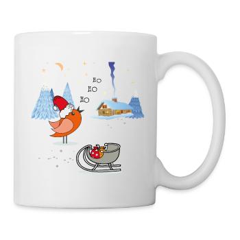 Sapin de Noël - Mug blanc - blanc - Droite
