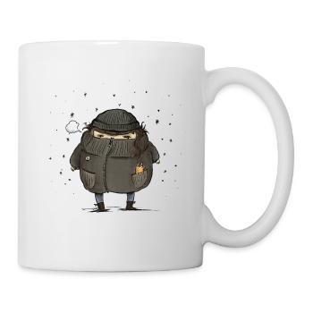 Aspect oignon - Mug blanc - blanc - Droite