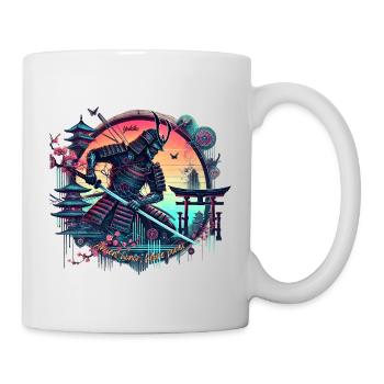 Yukiko Samurai: Ancient Honor, Future Power - Tasse - Weiß - Rechts