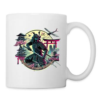 Yukiko Samurai: Ancient Spirit, Future Drive - Tasse - Weiß - Rechts