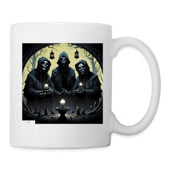 Horror cult friends - Mug - white - Right