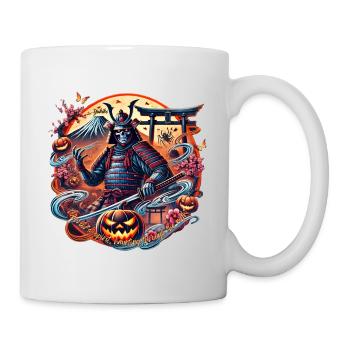 Yukiko Samurai: Haunted Spirit of Halloween - Tasse - Weiß - Rechts