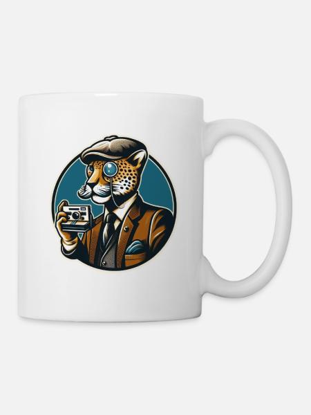 PAPI JAGUAR - Tasse - Weiß