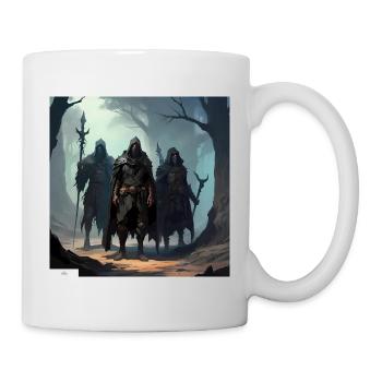 Freunde der antiken Fantasy - Tasse - Weiß - Rechts