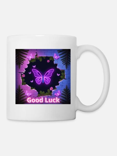 Good Luck - Mug blanc - blanc