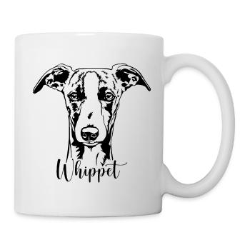 Whippet Portrait Dog Dogs Greyhounds Wilsigns - Mug - white - Right