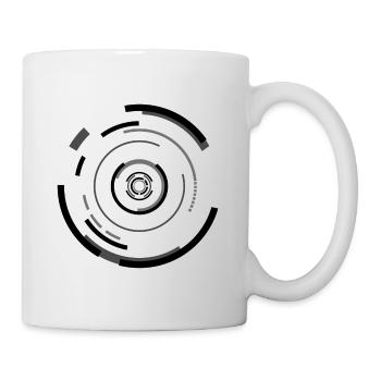 Spiral - Tasse - Weiß - Rechts