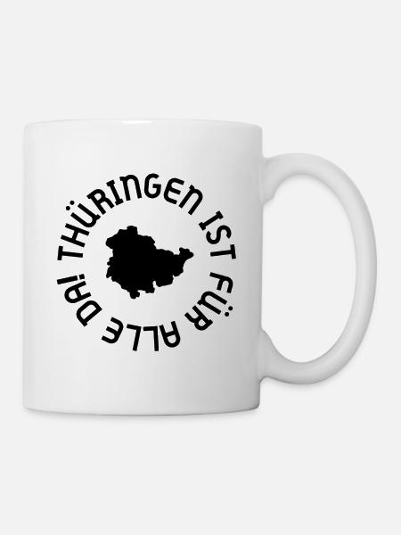 La Thuringe est là pour TOUT LE MONDE - Mug blanc - blanc