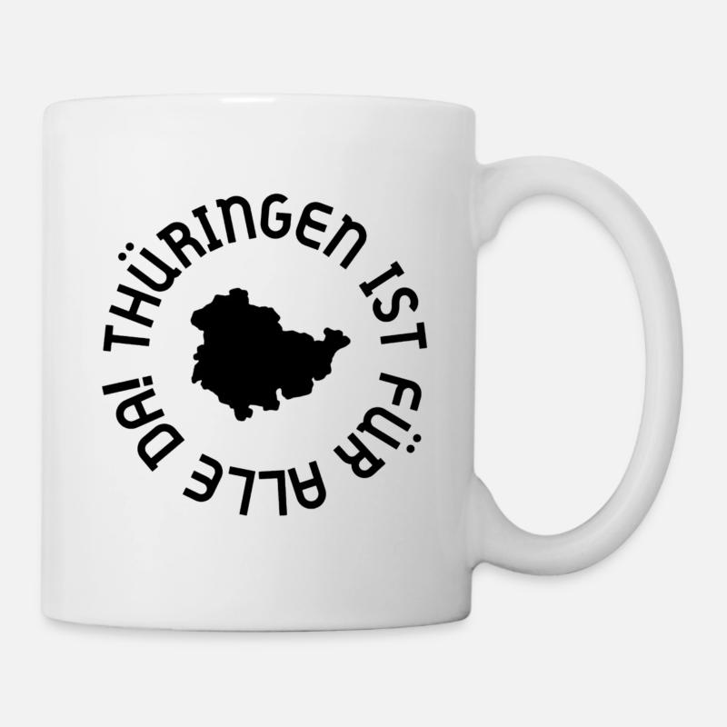 La Thuringe est là pour TOUT LE MONDE - Mug blanc - blanc