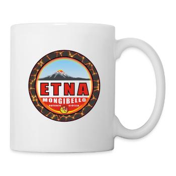 Etna Sicily Mongibello Catania - Mug - white - Right