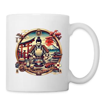 Yukiko Samurai: Master of Blade and Flame - Tasse - Weiß - Rechts