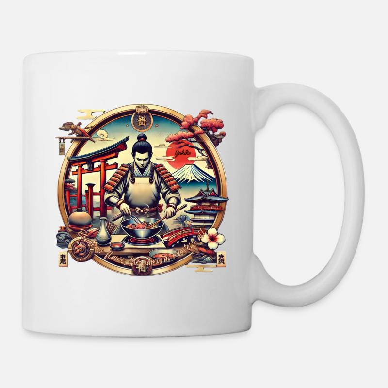 Yukiko Samurai: Master of Blade and Flame - Tasse - Weiß
