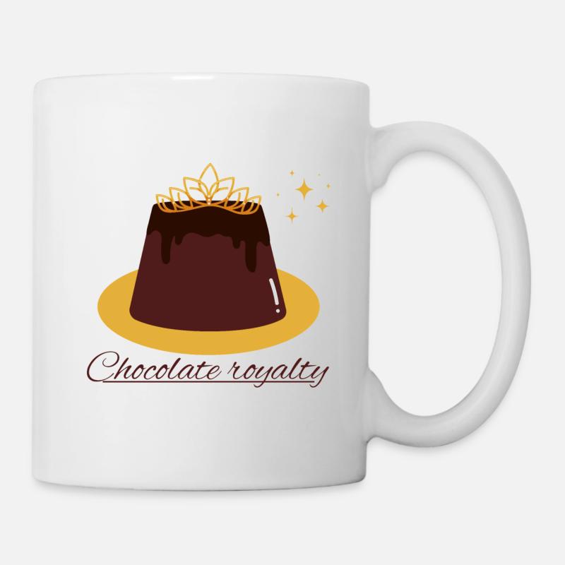 Königliche Schokolade - Tasse - Weiß