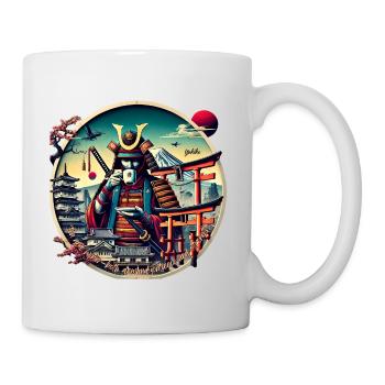 Yukiko Samurai: Tea and Honor - Tasse - Weiß - Rechts