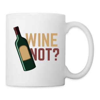Wine not? - Mug - white - Right