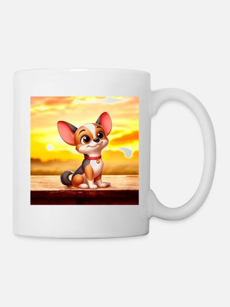 Chihuahua 5 - Mug - white