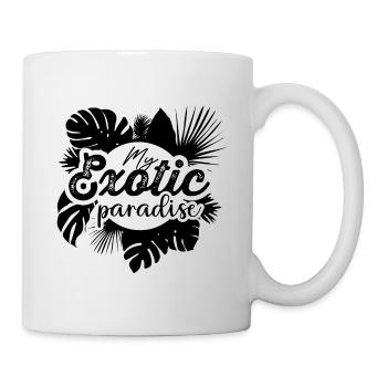 My exotic paradise - Mug blanc - blanc - Droite