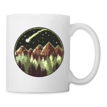 Pixel Forest - Mug - white - Right