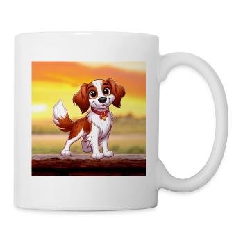 Brittany Spaniel 6 - Mug - white - Right